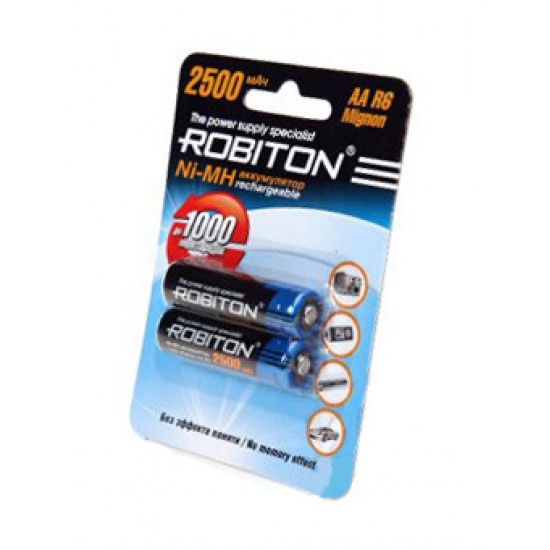 Robiton AA 2500mAh BL2 (2/50) Robiton AA 2500mAh BL2 (2/50)