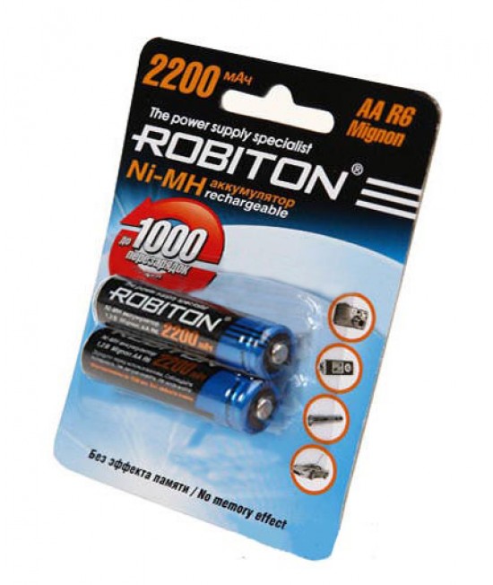 Robiton AA 2200mAh BL2 (2/50)