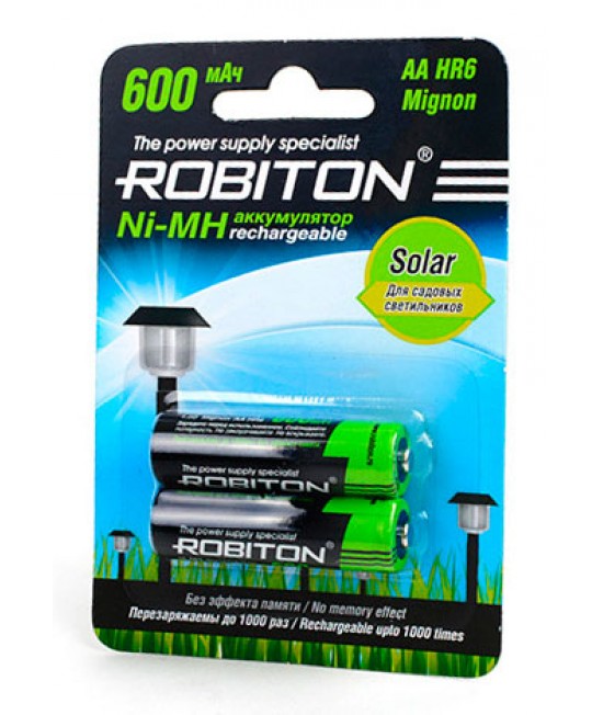 Robiton AA 600mAh BL2 Solar (2/50)