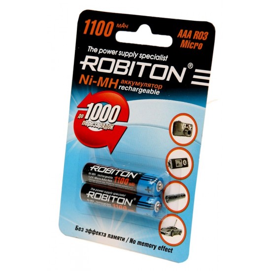 Robiton AAA 1100mAh BL2 (2/50)