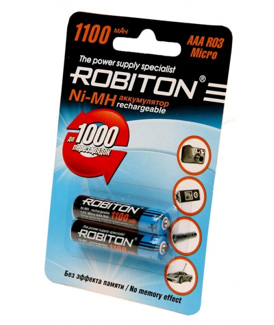 Robiton AAA 1100mAh BL2 (2/50)