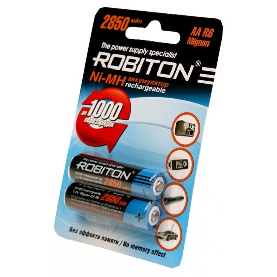 Robiton AA 2850mAh BL2 (2/50) Robiton AA 2850mAh BL2 (2/50)