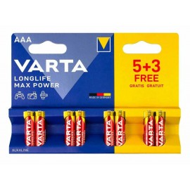 Varta LR03 BL5+3 Longlife Max Power (4703) (8/160)