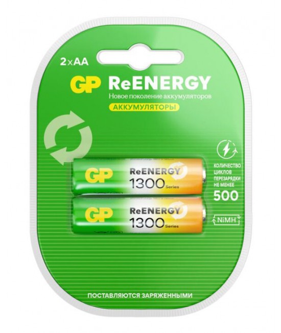 GP AA 1300mAh BL2 (2/20)