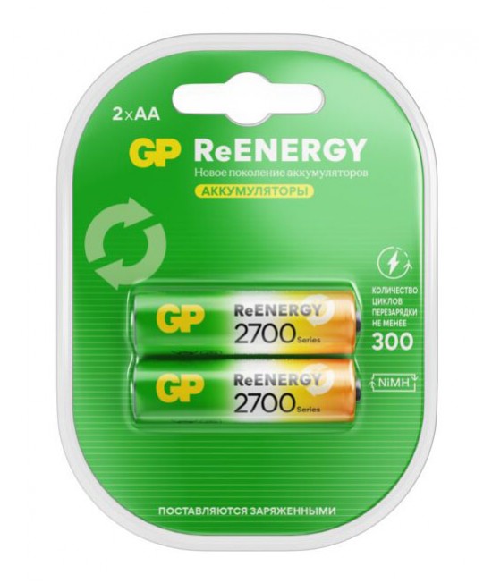 GP AA 2700mAh BL2 (2/20)