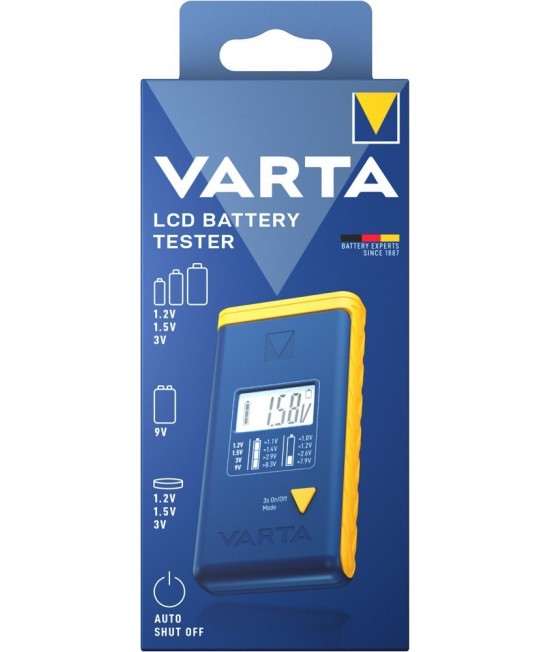 Тестер VARTA LCD Battery